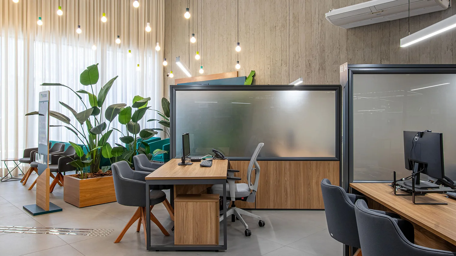 Biombo Divisória – Linha Baixa 60 mm ou 90 mm